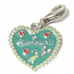 Charm K�ss mich !! Herz Charms Anh�nger Oktoberfest C 380